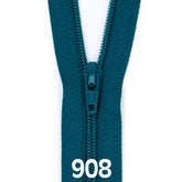 Rits 40 cm | YKK spiraal 3 | 908 petrol Rits RITS - YKK - 3 - 40CM - 908 - PETROL